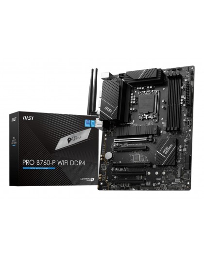 MSI PRO B760-P WIFI DDR4 motherboard LGA 1700 ATX