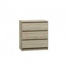 Topeshop M3 SONOMA chest of drawers