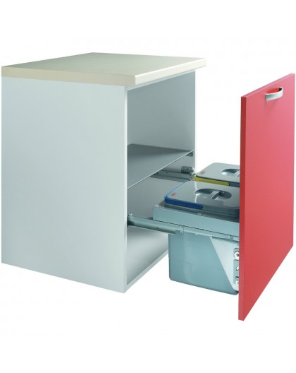 Teka ECO 60 30 L 2 basket(s) Galvanized steel Grey