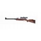 Air rifle carbine Marksman wood + scope cal. 5.5mm EKP