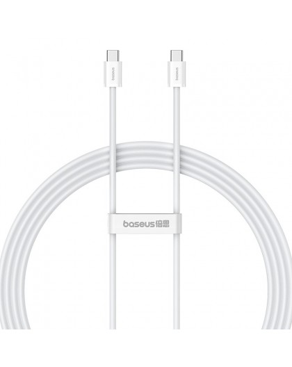 Baseus Superior USB C to USB C data cable 2 m 30 W White