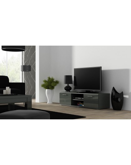 Cama TV stand SOHO 140 grey/grey gloss