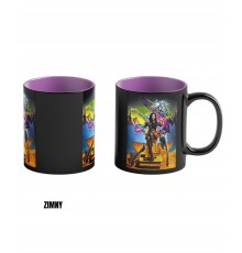 Heat Reveal Mug Good Loot The Witcher 3 Game Art Chronicles - Yennefer & Salvador Dali 450 ml Black, Purple
