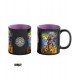 Heat Reveal Mug Good Loot The Witcher 3 Game Art Chronicles - Yennefer & Salvador Dali 450 ml Black, Purple