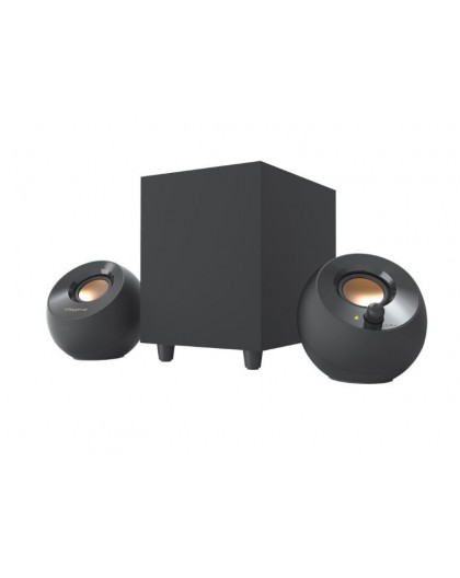 Creative Labs Creative Pebble Plus speaker set 8 W Home Black 2.1 channels