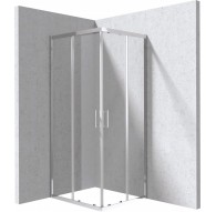 Rectangular shower enclosure 80x90 cm