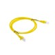 PATCHCORD KAT.5E UTP 1M ŻÓŁTY FLUKE PASSED LANBERG 10-PACK