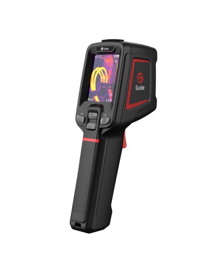 Guide Sensmart E1+ thermal imaging camera Vanadium Oxide Uncooled Focal Plane Arrays Black 120 x 90 pixels Built-in display LCD