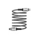 Havit CB6298 - Магнитный USB type C-Lightning кабель, 1 м (черный)