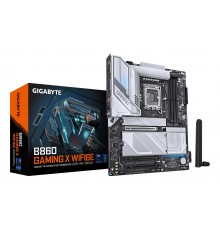 GIGABYTE B860 GAMING X WIFI6E Motherboard - Intel Core Ultra Series CPUs, 12+1+2+1 Phases VRM, up to 9066MHz DDR5, 1xPCIe 5.0 + 