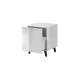 Cama bedside table REJA white gloss/white gloss