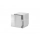 Cama bedside table REJA white gloss/white gloss