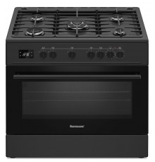 Ravanson KWGE-K90 Cheff Modern Black gas and electric cooker (black)