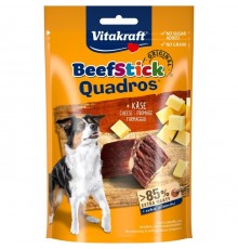 VITAKRAFT Beef Stick Quadros Cheese - dog treat - 70 g