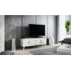 Cama RTV stand LOTTA 140cm white + sonoma oak