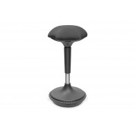 Digitus Ergonomic Stool / Standing Aid, Height-Adjustable with Gas Pressure Spring