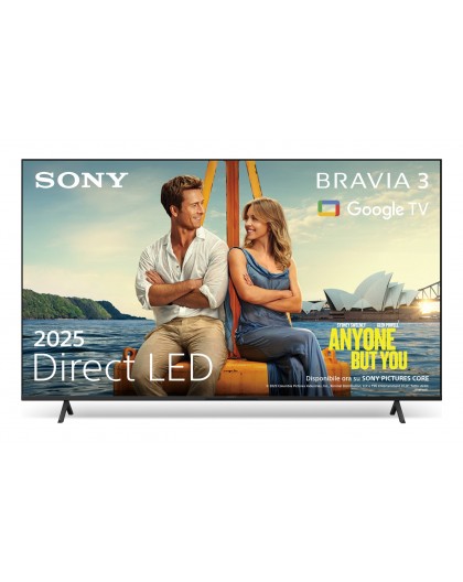 Sony K-43S3 43" 4K Ultra HD Smart TV Wi-Fi Black