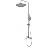 Shower system with mixing valve