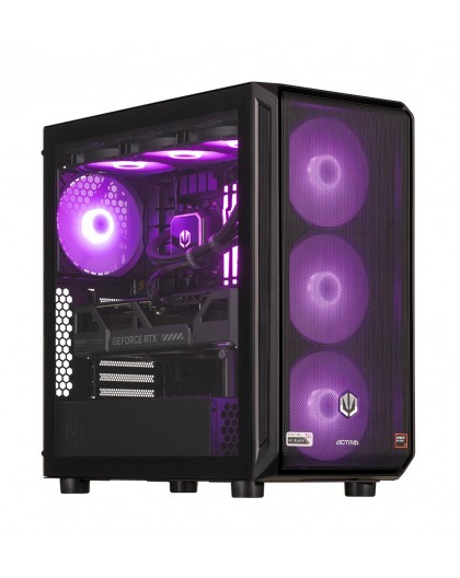 Actina 5901443414575 PC AMD Ryzen™ 7 7800X3D 32 GB DDR5-SDRAM 2 TB SSD NVIDIA GeForce RTX 5070 Ti Midi Tower Black