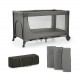 KinderKraft travel cot JOY 2 DARK GREY