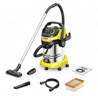 Kärcher WD 6 P S V-30/6/22/T Black, Stainless steel, Yellow 30 L 1300 W