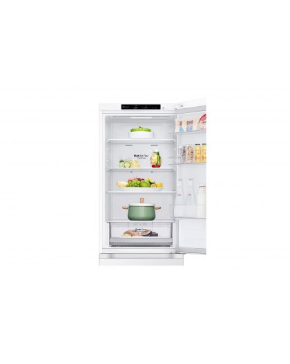 LG NatureFRESH GBV21L0ESW Fridge Freezer - White - E Rated