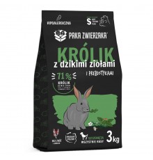 PAKA ZWIERZAKA Kutsikas koos metsikute ürtidega S - kuiv koeratoit - 3kg