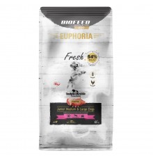 EUPHORIA Fresh Junior Medium & Large dogs Turkey with rabbit - dry dog food - 12kg