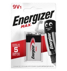 ENERGIZER BATTERY Max 426660 9V 6LR61, 1 piece, Eco pack