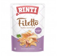 RINTI Filetto Куриное филе с ветчиной - влажный корм для собак - 100 г