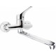 Wall-mounted kitchen faucet