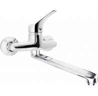Wall-mounted kitchen faucet