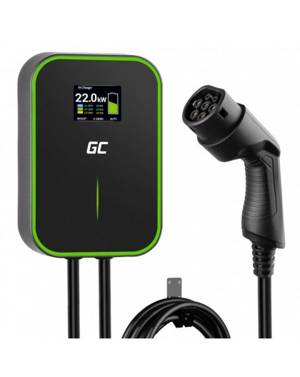 Green Cell EV Powerbox 22kW with Plug-In cable