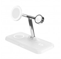 HYPER HJ3004WHGL mobile device charger Headphones, Smartphone, Smartwatch Silver, White DC, USB Wireless charging Fast charging 