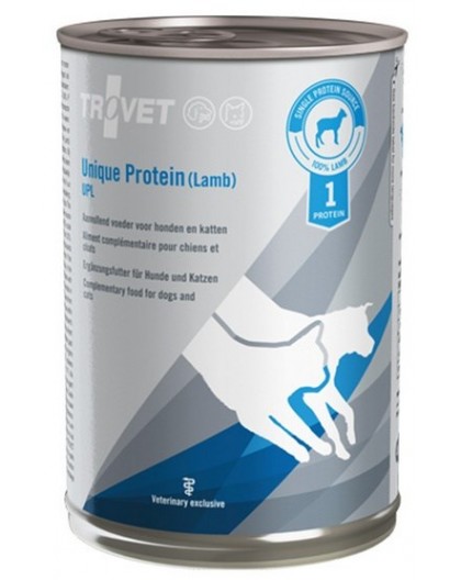 TROVET Unique Protein UPL with lamb - Wet dog and cat food - 400 g