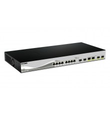 D-Link DXS-1210-12SC/E network switch Managed L2 10G Ethernet (100/1000/10000) 1U Black, Silver