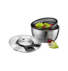 GEFU Speedwing salad spinner Stainless steel Button