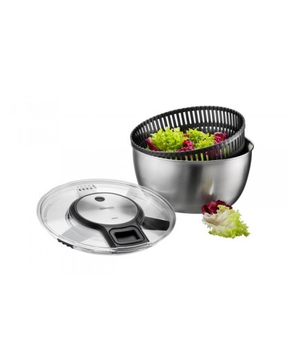 GEFU Speedwing salad spinner Stainless steel Button