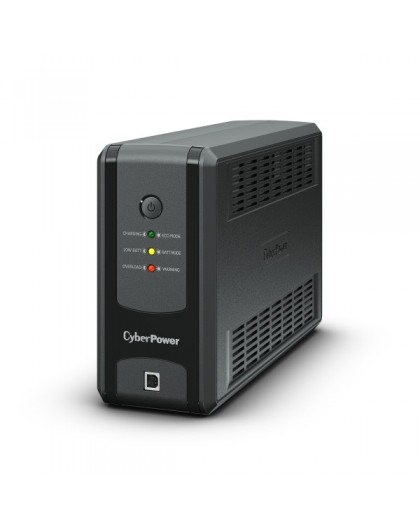 CyberPower UT850EG-FR uninterruptible power supply (UPS) Line-Interactive 0.85 kVA 425 W 3 AC outlet(s)
