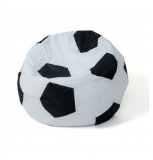 Sako bag pouffe ball white-black XL 120 cm