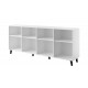 ETNA chest of drawers 200x42x82 white matt