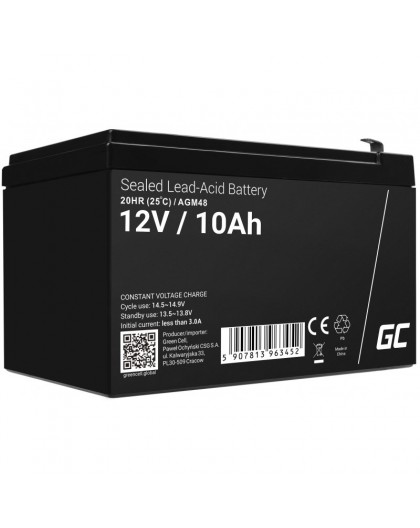 Green Cell AGM48 UPS battery Sealed Lead Acid (VRLA) 12 V 10 Ah