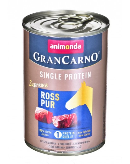 ANIMONDA GranCarno Single Protein Horse meat - wet dog food - 400 g