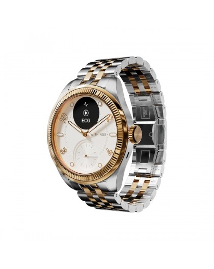 Withings Scanwatch Nova 39mm gold watch