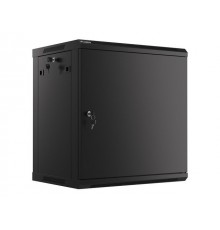 Lanberg WF01-6412-00B rack cabinet 12U Wall mounted rack Black