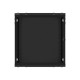 Lanberg WF01-6412-00B rack cabinet 12U Wall mounted rack Black