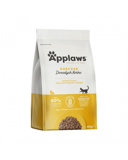 APPLAWS Adult Chicken - dry cat food - 400g