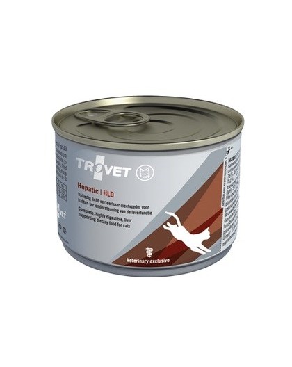 TROVET Hepatic HLD with chicken - wet cat food - 200g