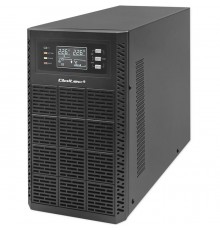 Qoltec Uninterruptible Power Supply (UPS) | 3kVA | 3000W | Power Factor 1.0 | LCD | EPO | USB | Online