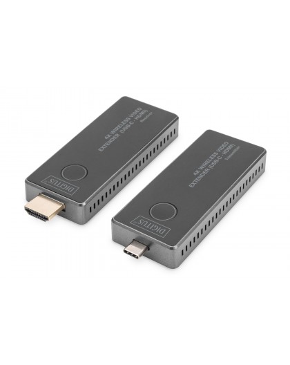 Digitus 4K Wireless Video Extender, 30 m (USB-C - HDMI), 4K/30Hz